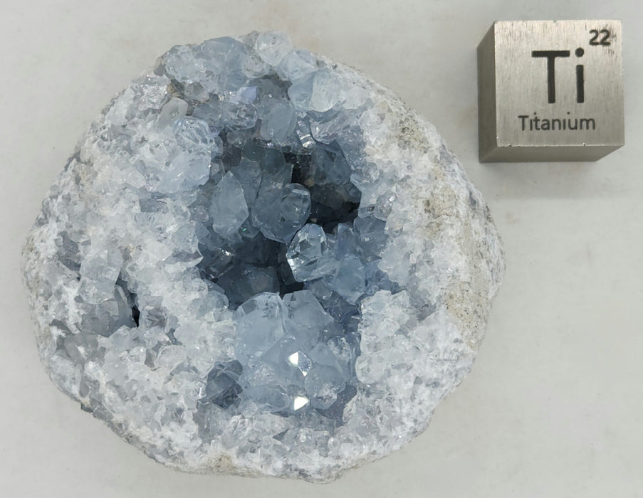 Blue Celestite Geode | Madagascar