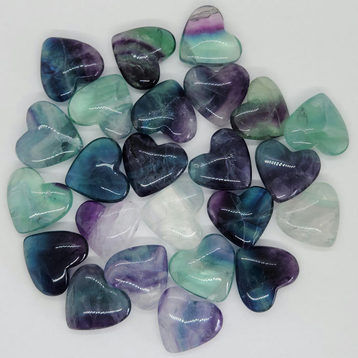 Fluorite Hearts