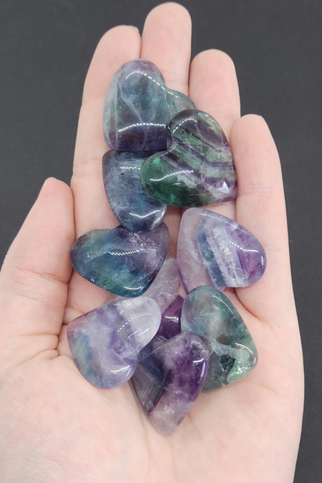 Fluorite Hearts