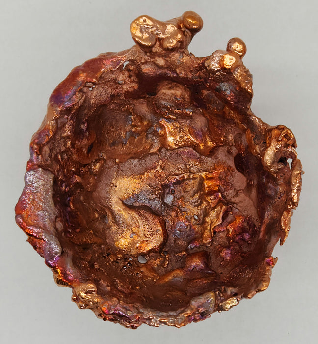 Beautiful Copper Hand Forged Decorative Bowl | Small