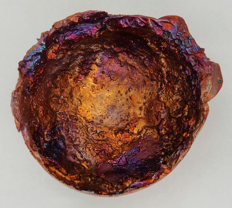 Beautiful Copper Hand Forged Decorative Bowl | Medium