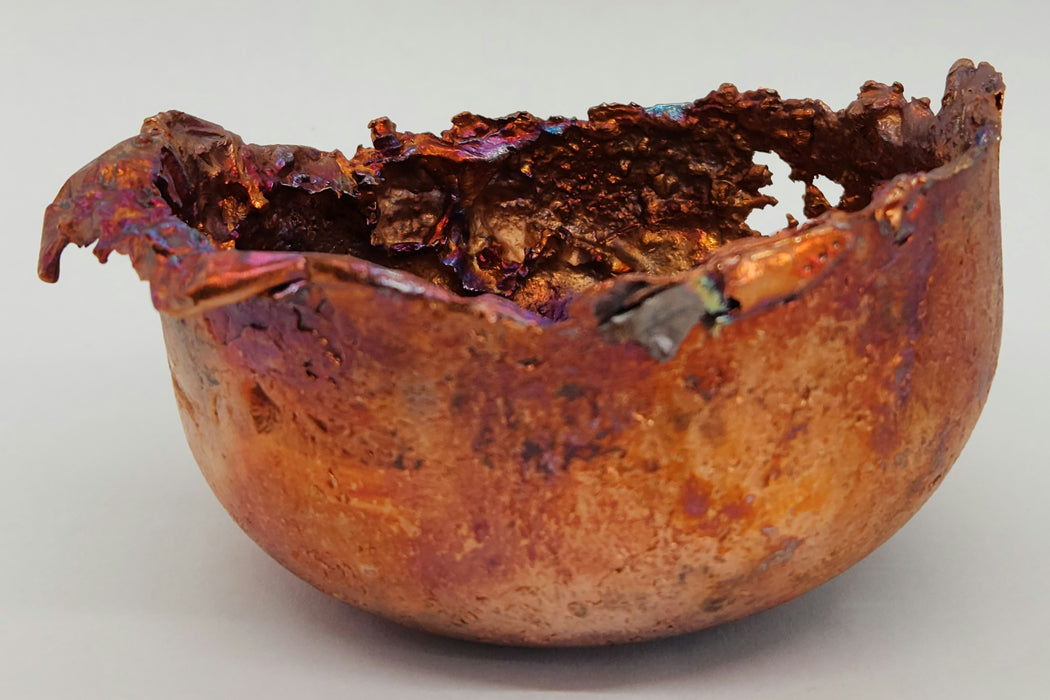 Beautiful Copper Hand Forged Decorative Bowl | Medium