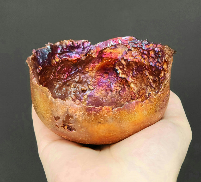 Beautiful Copper Hand Forged Decorative Bowl | Medium