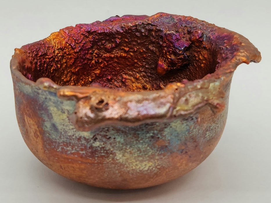 Beautiful Copper Hand Forged Decorative Bowl | Medium