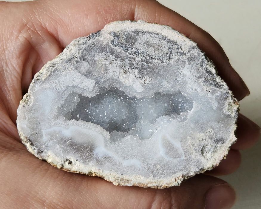 Las Choyas "Coconut" Geode Pair | Mexico