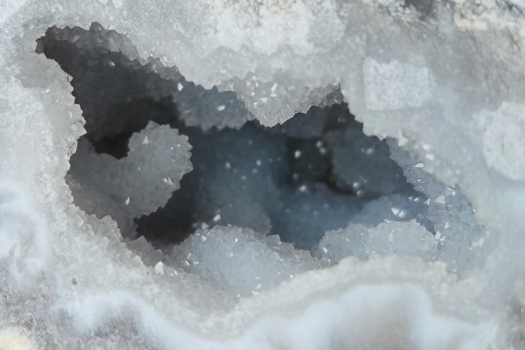 Las Choyas "Coconut" Geode Pair | Mexico