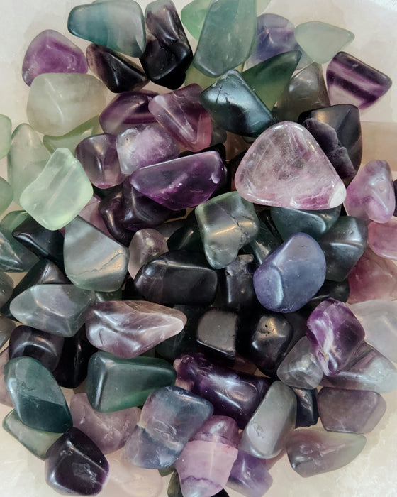 Fluorite Tumble