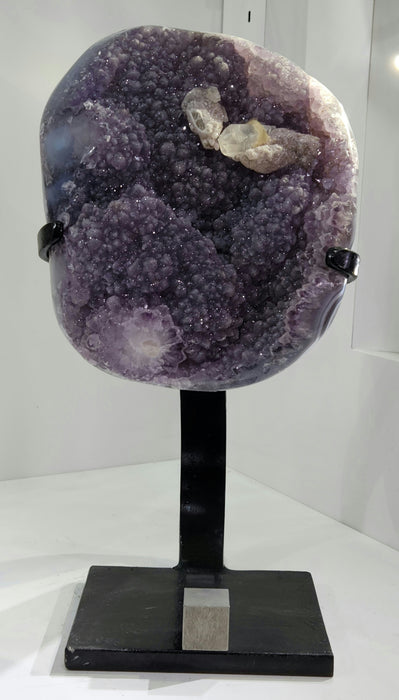 8.75" Amethyst On Custom Stand | Uruguay