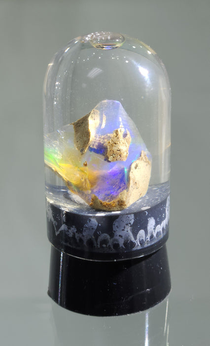 Ethiopian Water Opal in Display Case