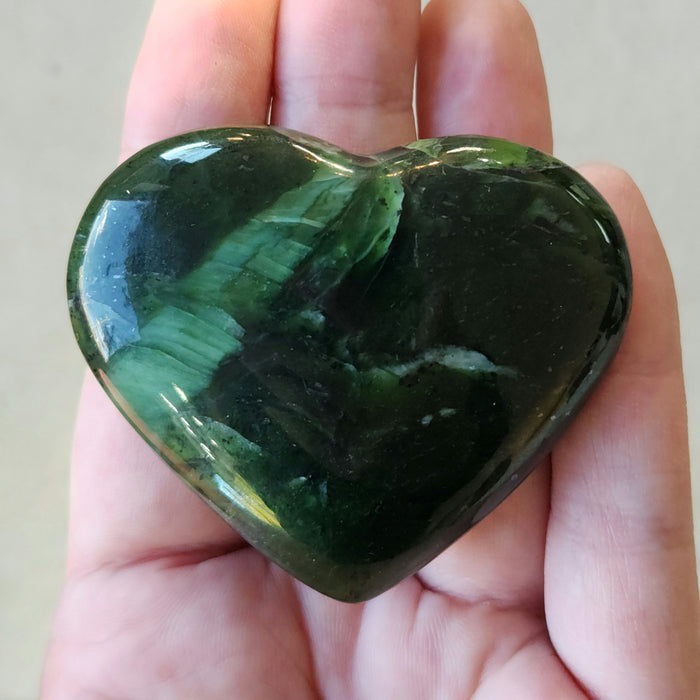 Nephrite Jade Hearts | Afghanistan