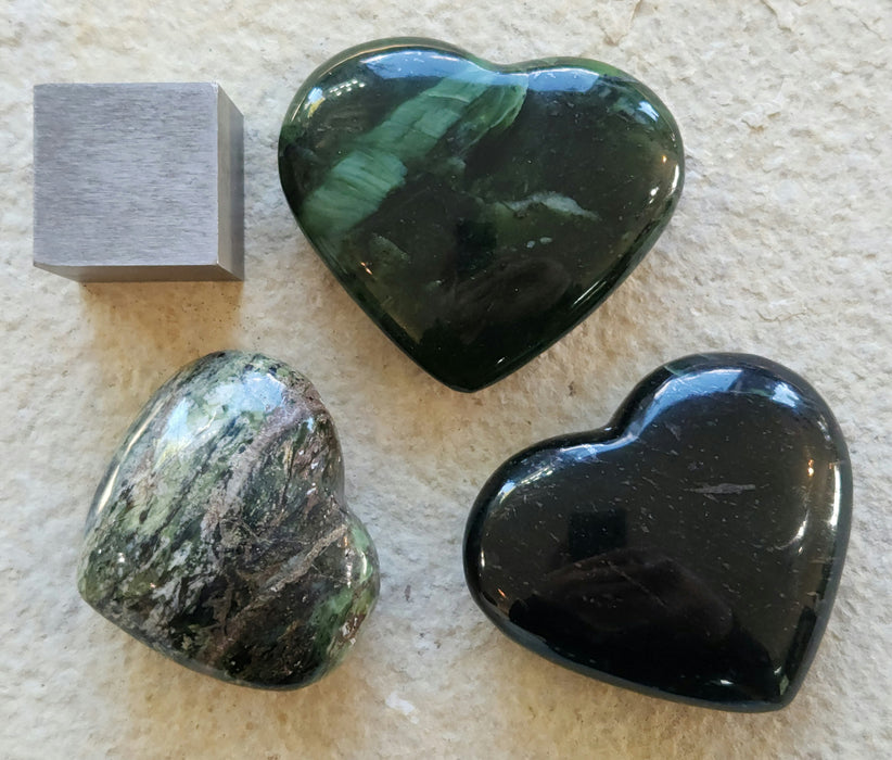 Nephrite Jade Hearts | Afghanistan