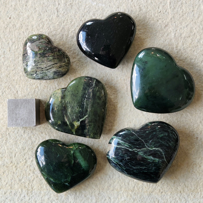 Nephrite Jade Hearts | Afghanistan
