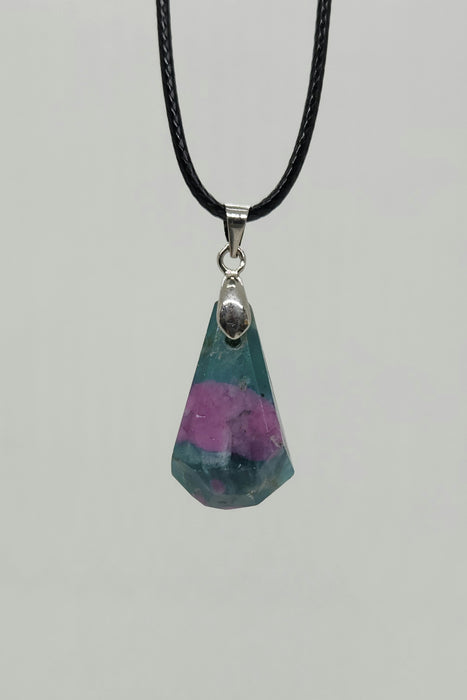Ruby Fuchsite Pendant Necklace