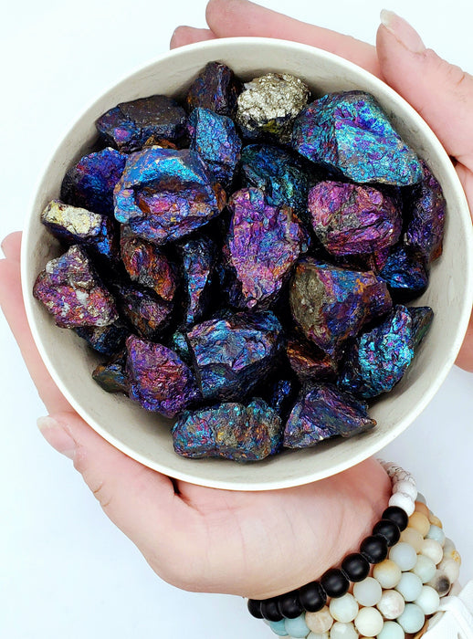 Chalcopyrite (Peacock Ore)