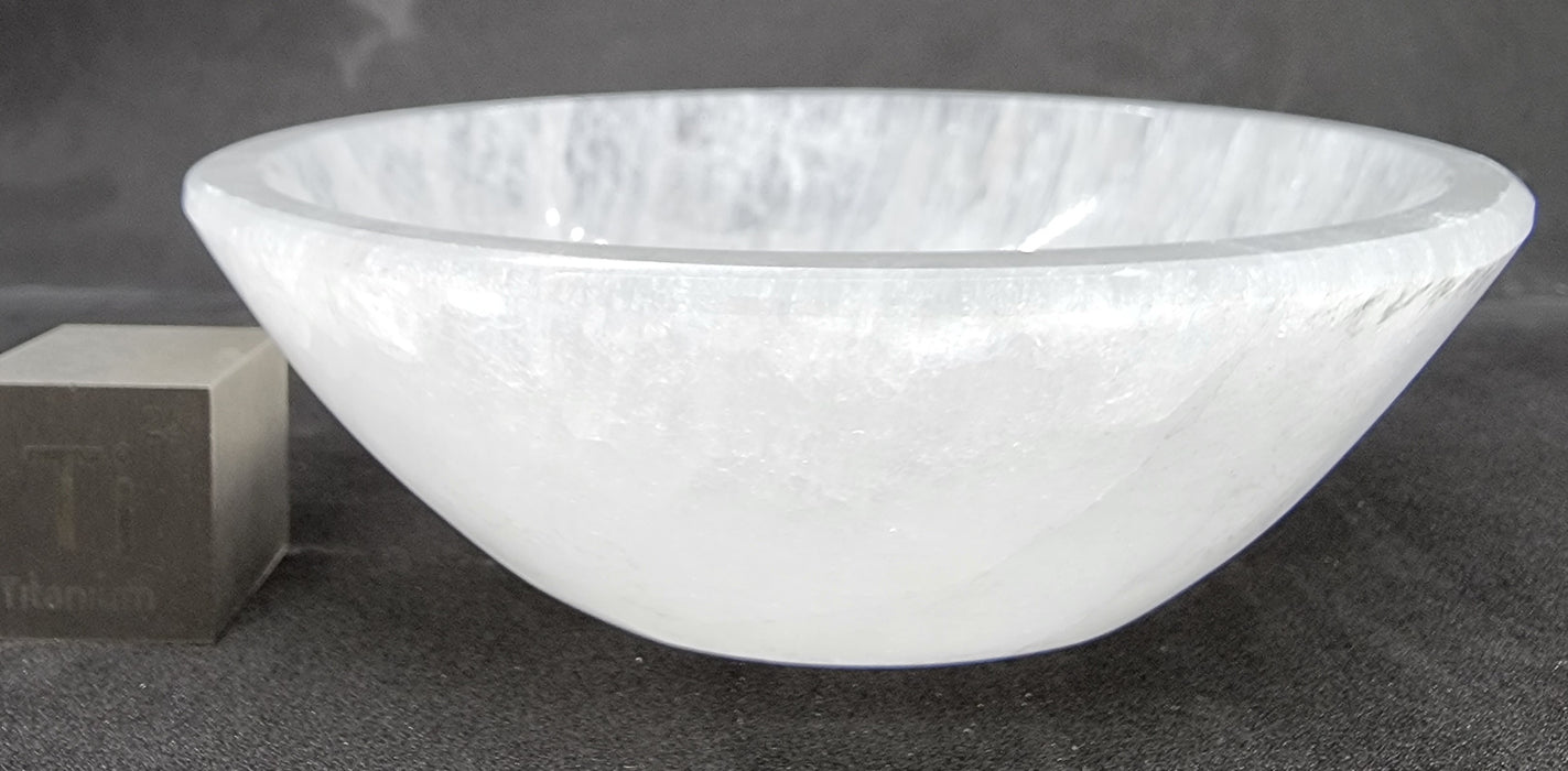 Selenite Cleansing Bowl 6"