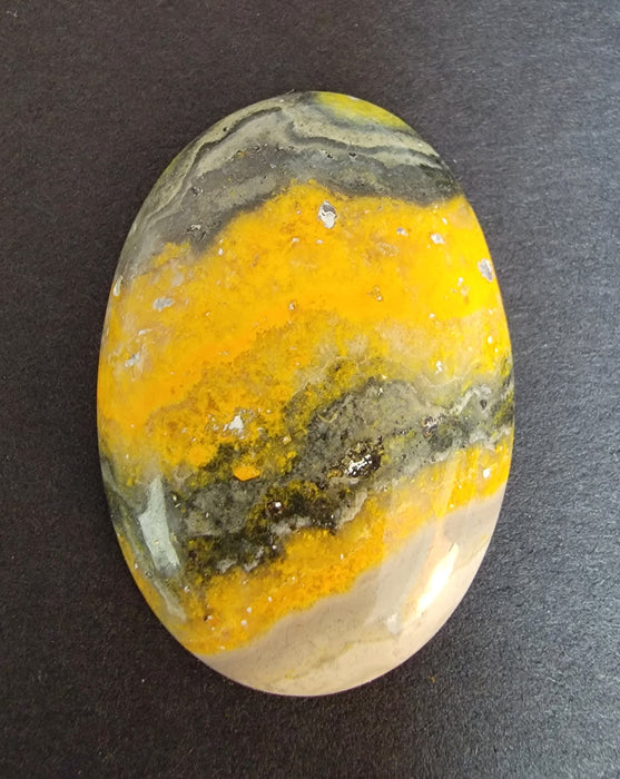 Bumble Bee Jasper Oval Cabochon