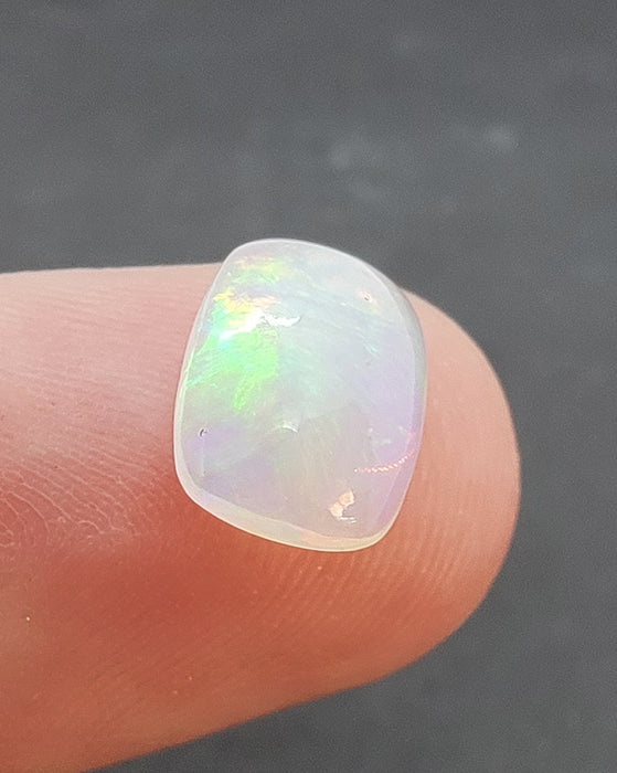 Brilliant Ethiopian Welo Opal Rectangle Cabochon | Ethiopia