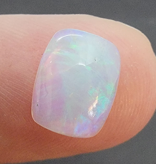 Brilliant Ethiopian Welo Opal Rectangle Cabochon | Ethiopia