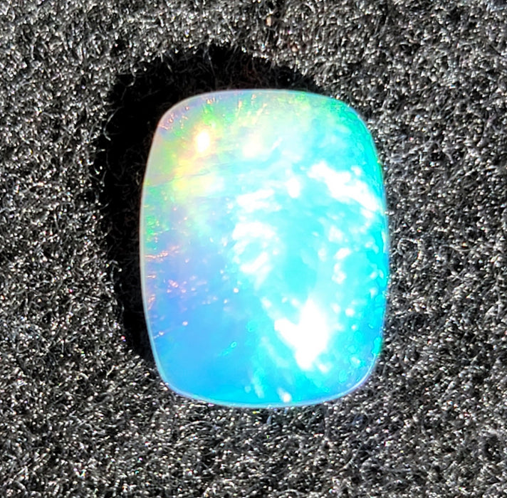 Brilliant Ethiopian Welo Opal Rectangle Cabochon | Ethiopia