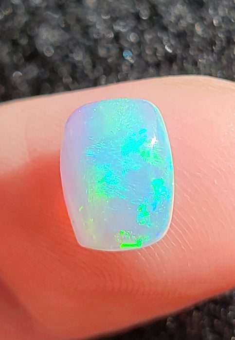 Brilliant Ethiopian Welo Opal Rectangle Cabochon | Ethiopia