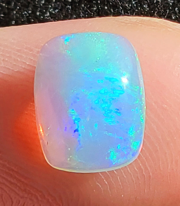 Brilliant Ethiopian Welo Opal Rectangle Cabochon | Ethiopia