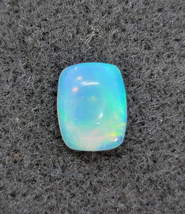 Brilliant Ethiopian Welo Opal Rectangle Cabochon | Ethiopia
