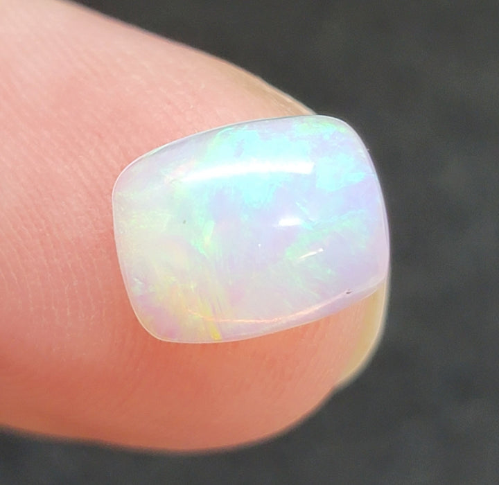 Brilliant Ethiopian Welo Opal Rectangle Cabochon | Ethiopia