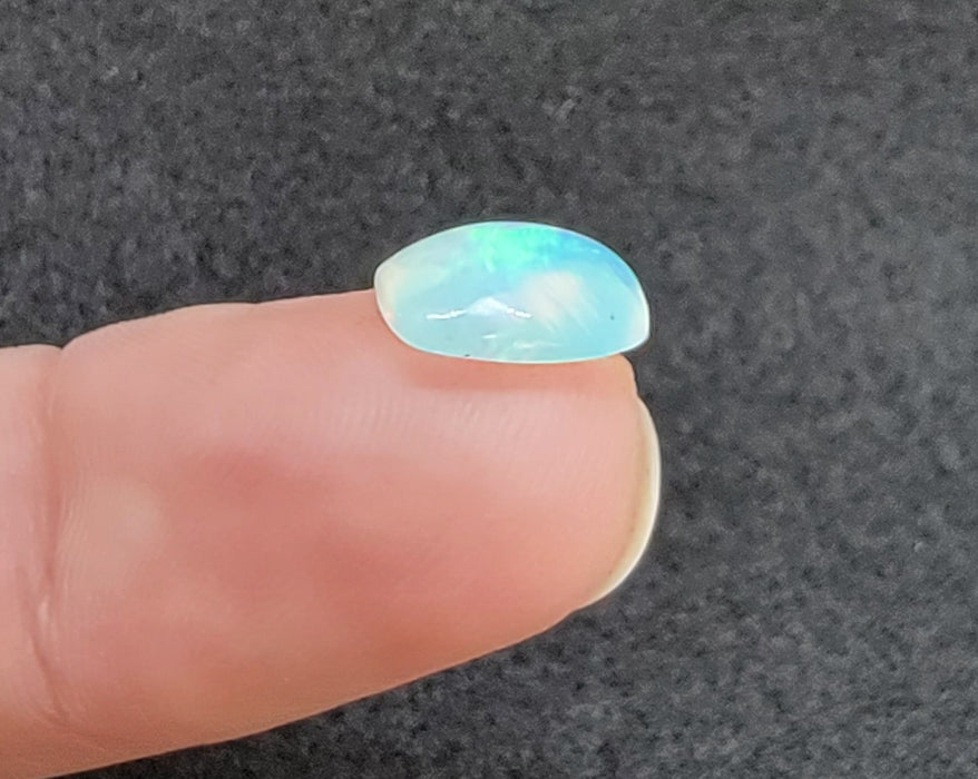 Brilliant Ethiopian Welo Opal Rectangle Cabochon | Ethiopia