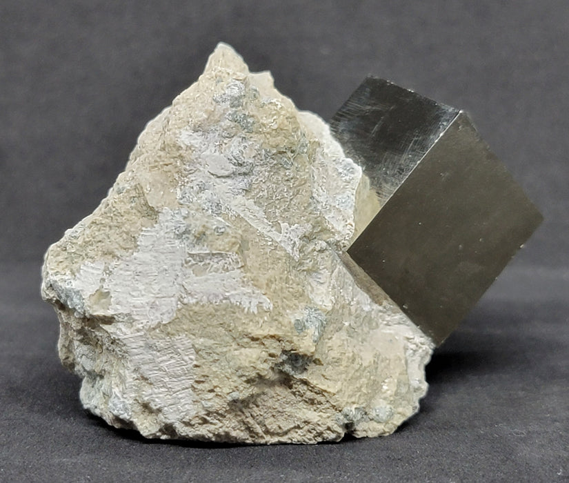 Large Natural Pyrite Cube in Matrix | Spain