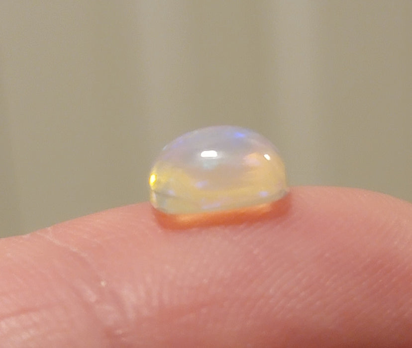 Brilliant Ethiopian Welo Opal Square Cabochon | Ethiopia