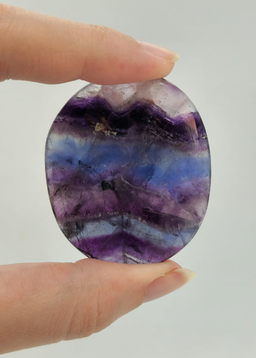 Fluorite Palm Stone