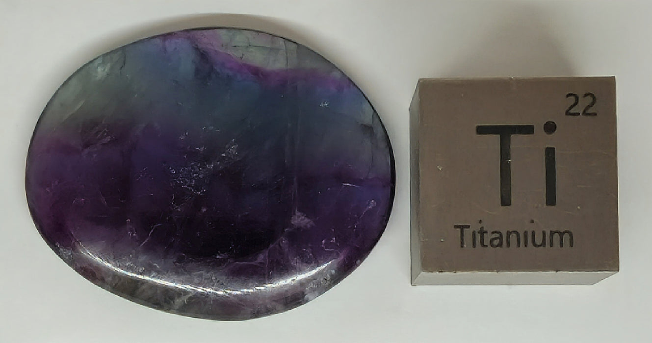 Fluorite Palm Stone