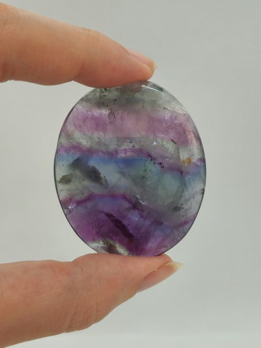Fluorite Palm Stone