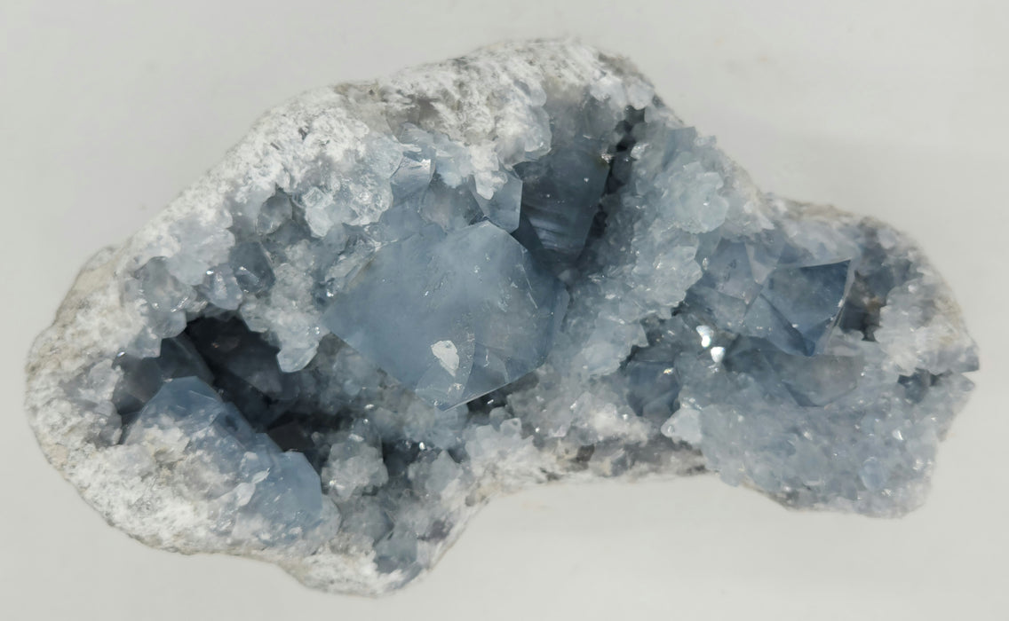 Huge Blue Celestite Geode | Madagascar