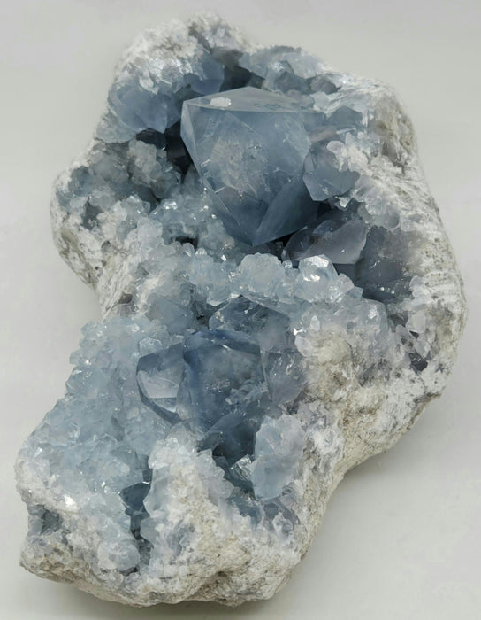 Huge Blue Celestite Geode | Madagascar