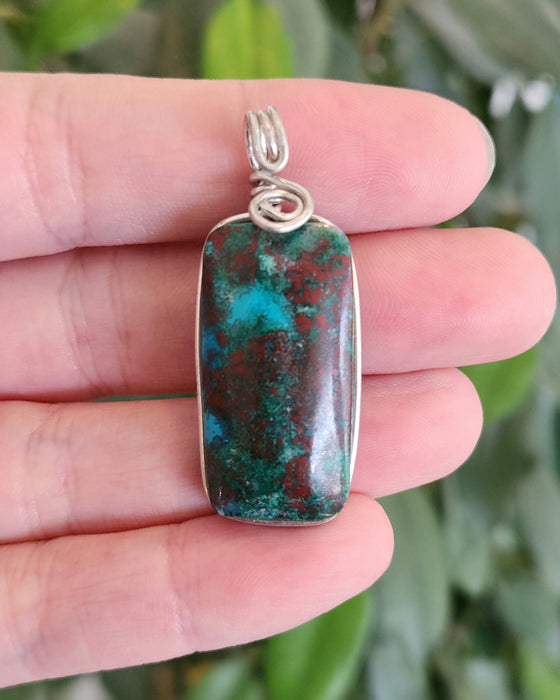 Sonora Sunrise Wire-Wrapped Pendant | Mexico