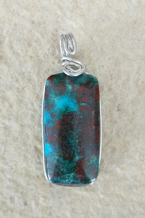 Sonora Sunrise Wire-Wrapped Pendant | Mexico