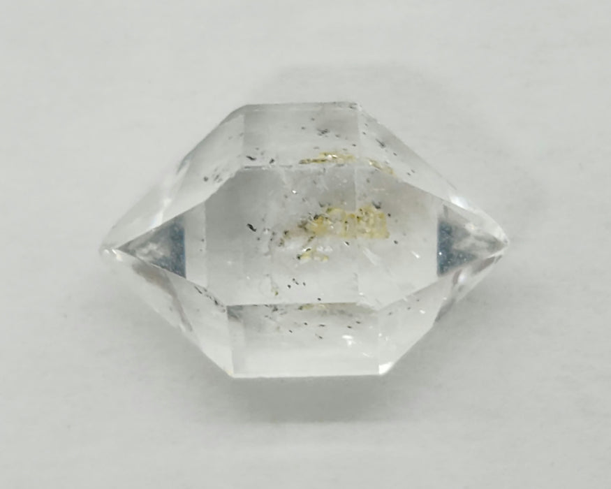 Pakimer Diamond with Fluorescent Petroleum Inclusions | Balochistan, Pakistan