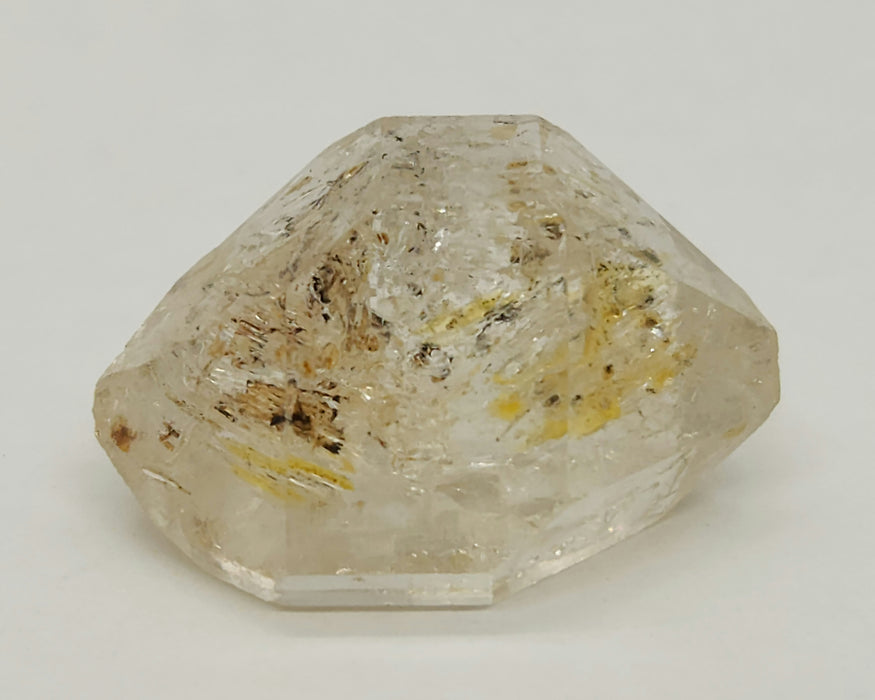 Pakimer Diamond with Fluorescent Petroleum Inclusions | Balochistan, Pakistan