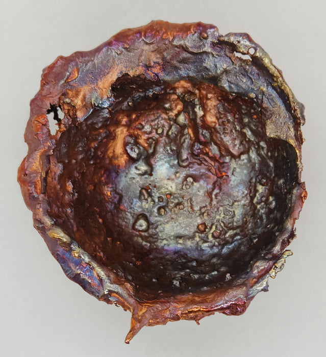 Beautiful Copper Hand Forged Decorative Bowl | Small