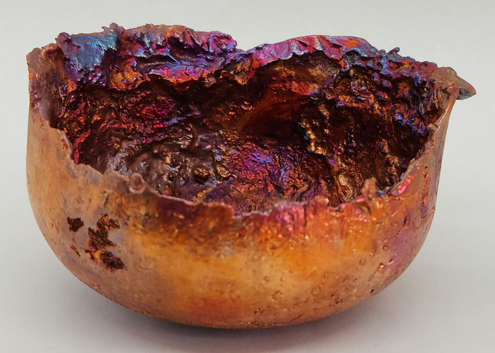 Beautiful Copper Hand Forged Decorative Bowl | Medium