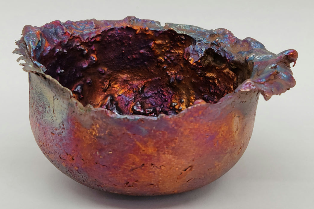 Beautiful Copper Hand Forged Decorative Bowl | Medium