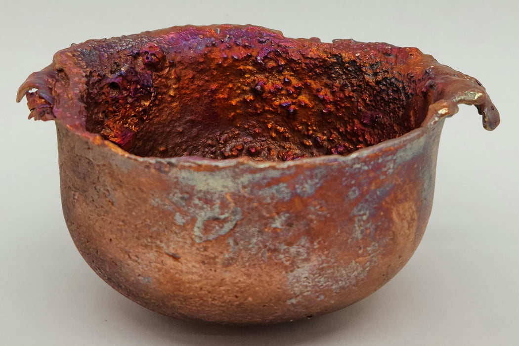 Beautiful Copper Hand Forged Decorative Bowl | Medium