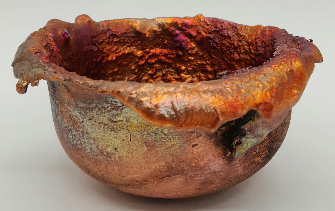 Beautiful Copper Hand Forged Decorative Bowl | Medium