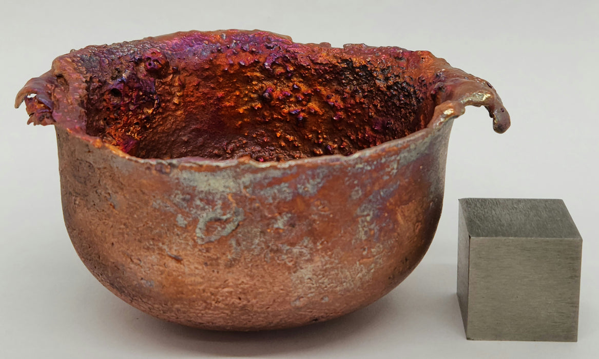 Beautiful Copper Hand Forged Decorative Bowl | Medium