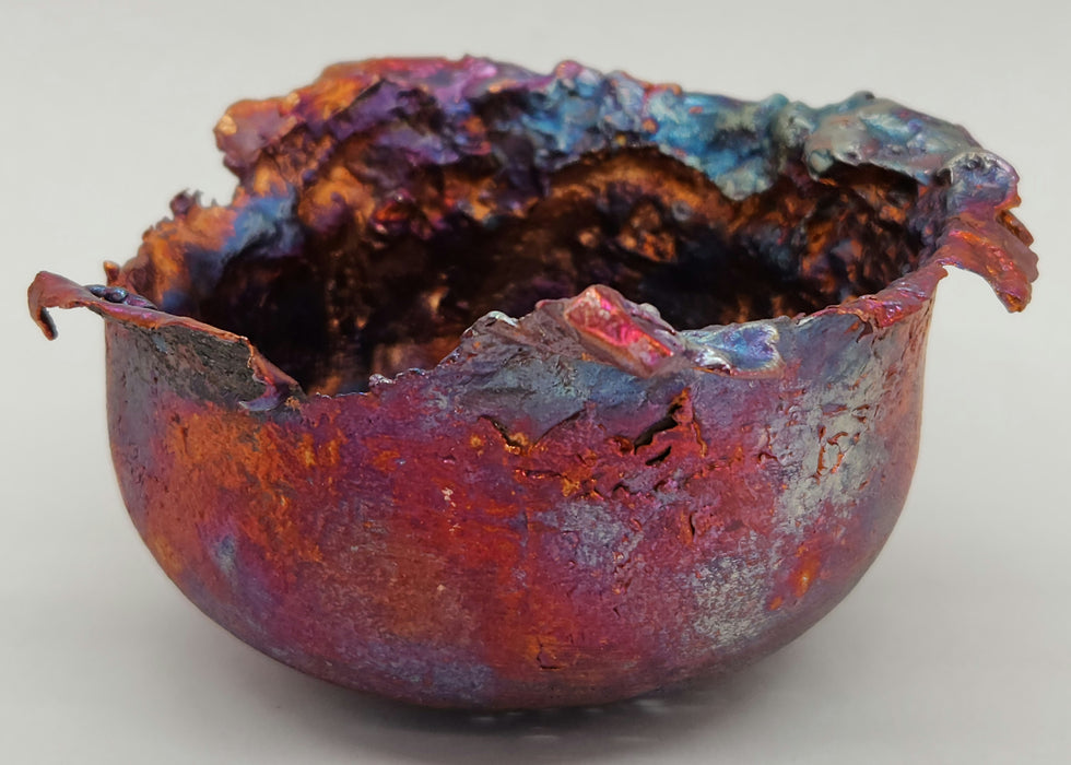 Beautiful Copper Hand Forged Decorative Bowl | Medium