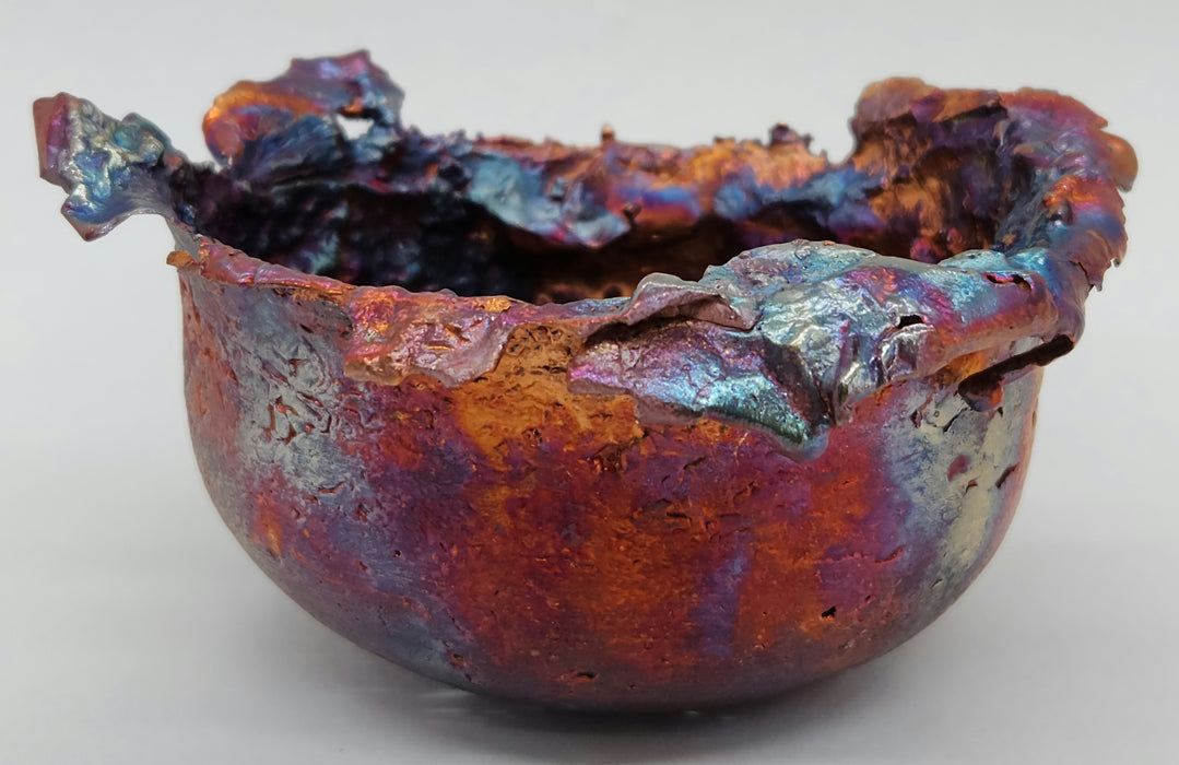 Beautiful Copper Hand Forged Decorative Bowl | Medium