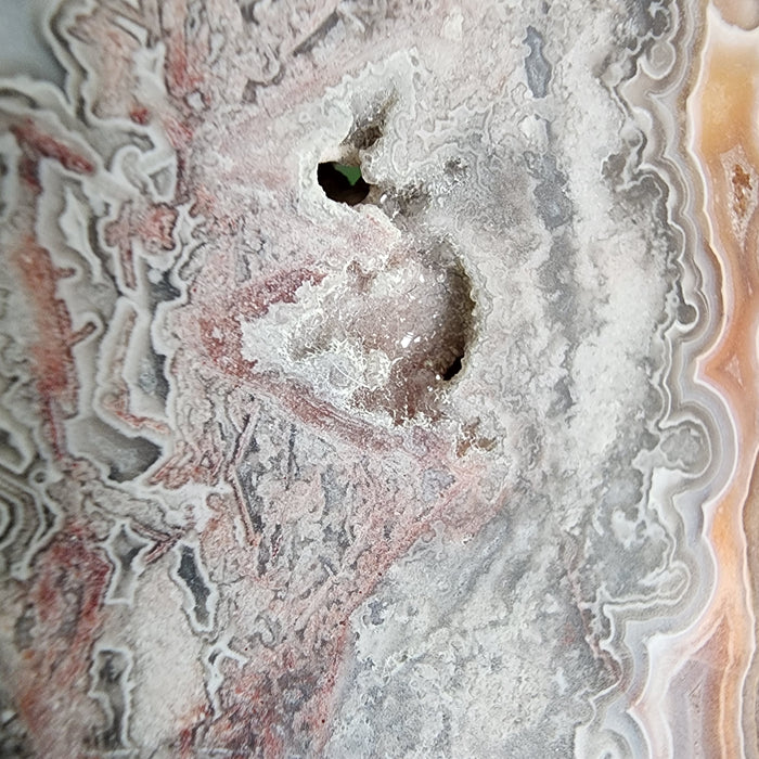 Crazy Lace Agate Unpolished Slab | Mexico