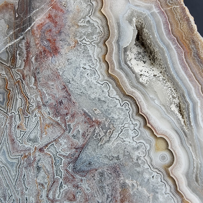 Crazy Lace Agate Unpolished Free-form | Mexico