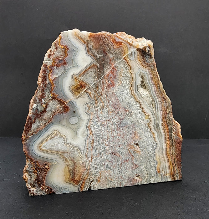 Crazy Lace Agate Unpolished Free-form | Mexico